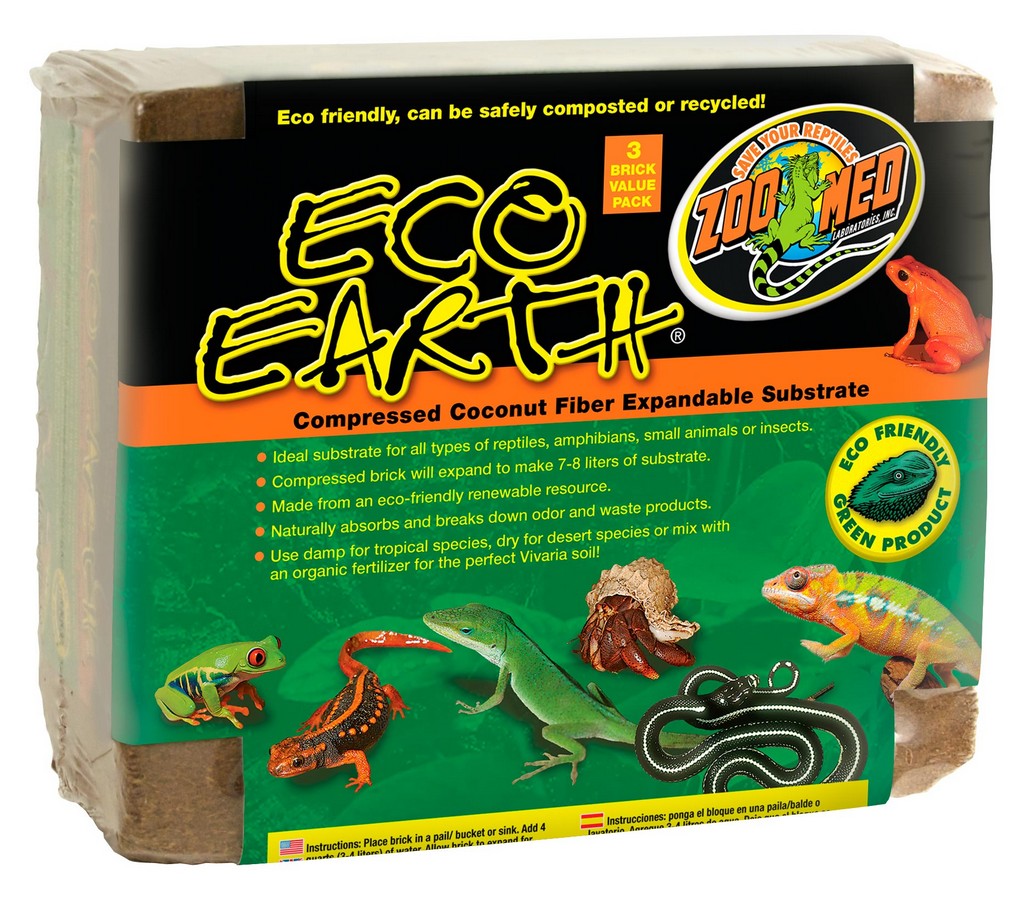 מצע קוקוס Zoo Med Eco Earth
